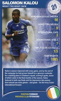 2008 Top Trumps Specials Chelsea #NNO Salomon Kalou Front