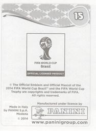 2014 Panini FIFA World Cup Brazil Stickers #15 Arena da Baixada Back