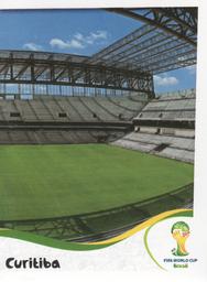 2014 Panini FIFA World Cup Brazil Stickers #15 Arena da Baixada Front