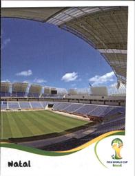 2014 Panini FIFA World Cup Brazil Stickers #21 Arena das Dunas Front