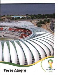 2014 Panini FIFA World Cup Brazil Stickers #23 Estadio Beira-Rio Front