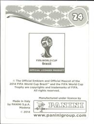 2014 Panini FIFA World Cup Brazil Stickers #24 Arena Pernambuco Back