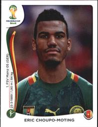 2014 Panini FIFA World Cup Brazil Stickers #104 Eric Choupo-Moting Front