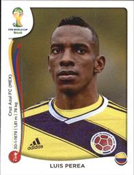 2014 Panini FIFA World Cup Brazil Stickers #189 Luis Perea Front