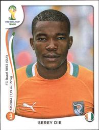 2014 Panini FIFA World Cup Brazil Stickers #234 Serey Die Front