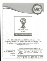 2014 Panini FIFA World Cup Brazil Stickers #357 Alexander Dominguez Back