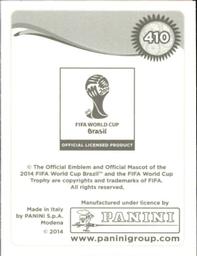 2014 Panini FIFA World Cup Brazil Stickers #410 Jerry Bengtson Back