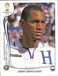 2014 Panini FIFA World Cup Brazil Stickers #410 Jerry Bengtson Front