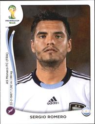 2014 Panini FIFA World Cup Brazil Stickers #414 Sergio Romero Front