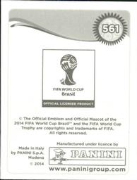 2014 Panini FIFA World Cup Brazil Stickers #561 Landon Donovan Back