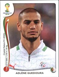 2014 Panini FIFA World Cup Brazil Stickers #588 Adlene Guedioura Front