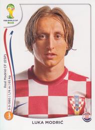 2014 Panini FIFA World Cup Brazil Stickers #62 Luka Modrić Front