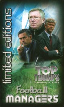 2006 Top Trumps Limited Editions Football Managers #NNO Title Card Front