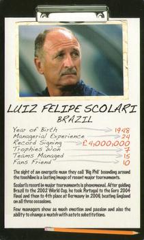 2006 Top Trumps Limited Editions Football Managers #NNO Luiz Felipe Scolari Front