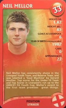 2005 Top Trumps Specials Liverpool #NNO Neil Mellor Front
