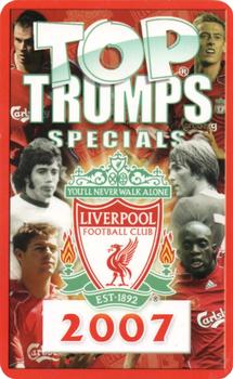 2007 Top Trumps Specials Liverpool #NNO Title Card Front