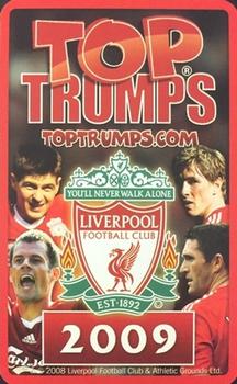 2009 Top Trumps Specials Liverpool #NNO Charles Itandje Back