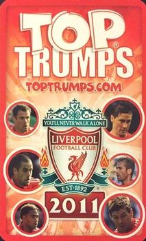 2011 Top Trumps Specials Liverpool #NNO Martin Kelly Back