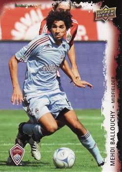 2009 Upper Deck MLS #139 Mehdi Ballouchy Front