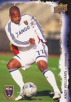 2009 Upper Deck MLS #15 Andy Williams Front