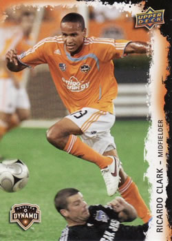 2009 Upper Deck MLS #161 Ricardo Clark Front