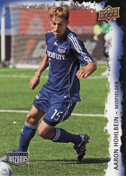 2009 Upper Deck MLS #1 Aaron Hohlbein Front