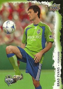 2009 Upper Deck MLS #26 Brad Evans Front