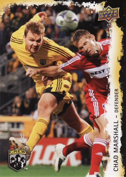 2009 Upper Deck MLS #39 Chad Marshall Front