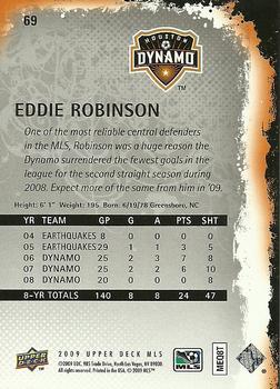 2009 Upper Deck MLS #69 Eddie Robinson Back