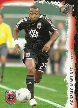 2009 Upper Deck MLS #80 Gonzalo Martinez Front