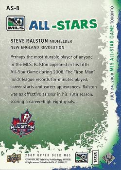 2009 Upper Deck MLS - All Stars #AS-8 Steve Ralston Back