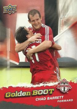 2009 Upper Deck MLS - Golden Boot #GB-8 Chad Barrett Front