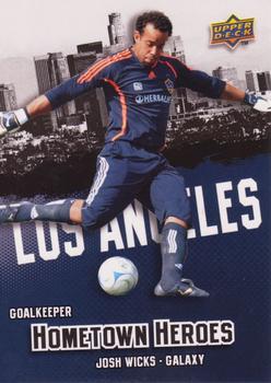 2009 Upper Deck MLS - Hometown Heroes #HH-12 Josh Wicks Front