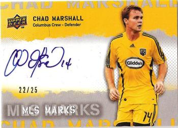 2009 Upper Deck MLS - MLS Marks #MKCM Chad Marshall Front