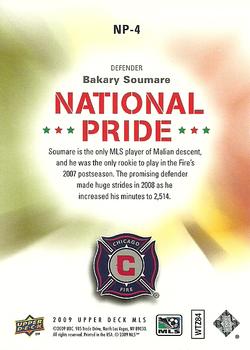 2009 Upper Deck MLS - National Pride #NP-4 Bakary Soumare Back