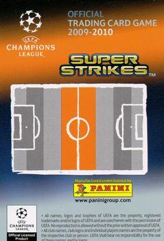 2009-10 Panini UEFA Champions League Super Strikes #NNO David Mendes Da Silva Back