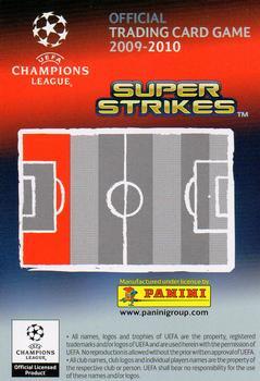 2009-10 Panini UEFA Champions League Super Strikes #NNO Ashley Cole Back