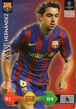 2009-10 Panini UEFA Champions League Super Strikes #NNO Xavi Hernandez Front