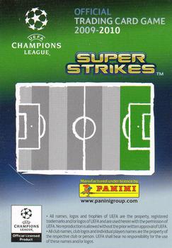 2009-10 Panini UEFA Champions League Super Strikes #NNO Dimitar Berbatov Back