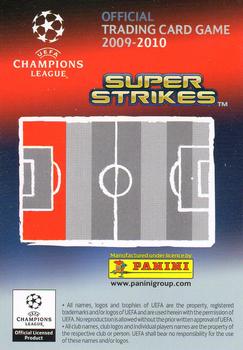 2009-10 Panini UEFA Champions League Super Strikes #NNO Nemanja Vidic Back