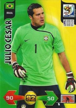 2010 Panini Adrenalyn XL World Cup (UK Edition) #30 Julio Cesar Front