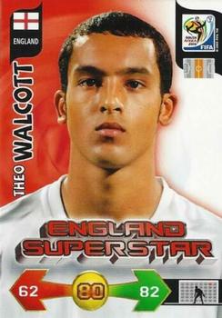2010 Panini Adrenalyn XL World Cup (UK Edition) #118 Theo Walcott Front
