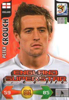 2010 Panini Adrenalyn XL World Cup (UK Edition) #121 Peter Crouch Front