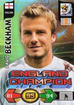 2010 Panini Adrenalyn XL World Cup (UK Edition) #124 David Beckham Front