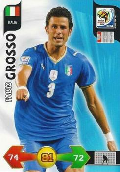 2010 Panini Adrenalyn XL World Cup (UK Edition) #207 Fabio Grosso Front