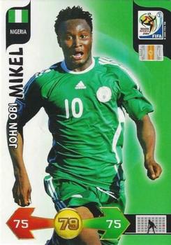 2010 Panini Adrenalyn XL World Cup (UK Edition) #260 John Obi Mikel Front