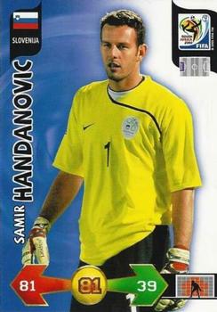 2010 Panini Adrenalyn XL World Cup (UK Edition) #291 Samir Handanovic Front