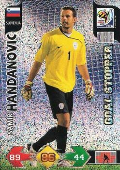 2010 Panini Adrenalyn XL World Cup (UK Edition) #296 Samir Handanovic Front