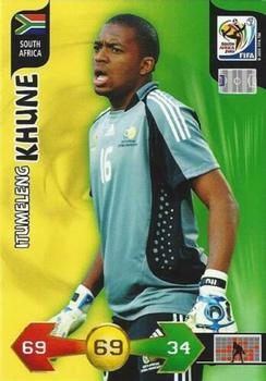 2010 Panini Adrenalyn XL World Cup (UK Edition) #306 Itumeleng Khune Front
