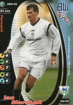 2001 Wizards Football Champions Premier League 2001-2002 #48 Ian Marshall Front